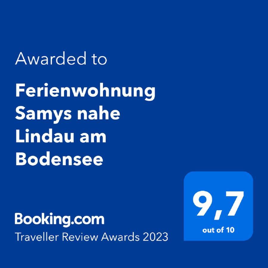 Ferienwohnung Samys Nahe Lindau Am Bodensee Sigmarszell Exterior photo